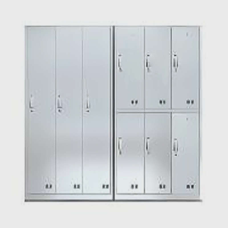 Больничный шкафчик из нержавеющей стали/серия шкафов для обуви